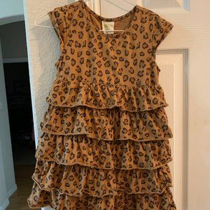 Crazy 8 animal print dress 7-8